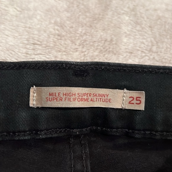 Levi’s Mile High Super Skinny Jeans - Picture 3 of 3